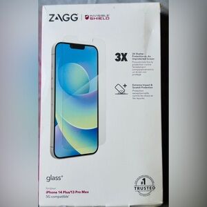 InvisibleShield Glass+ Screen Protector for iPhone 14 Plus/13 Pro Max - Clear